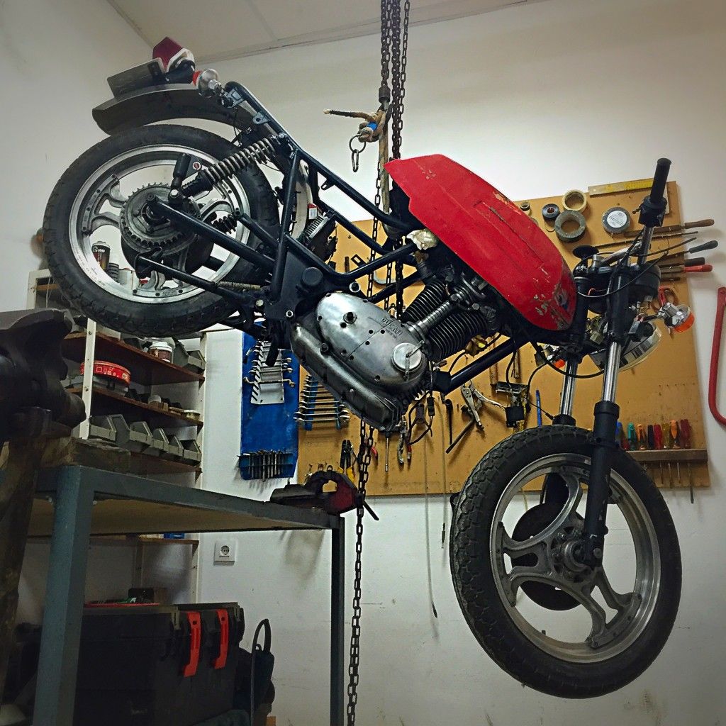 Restauración Ducati Forza