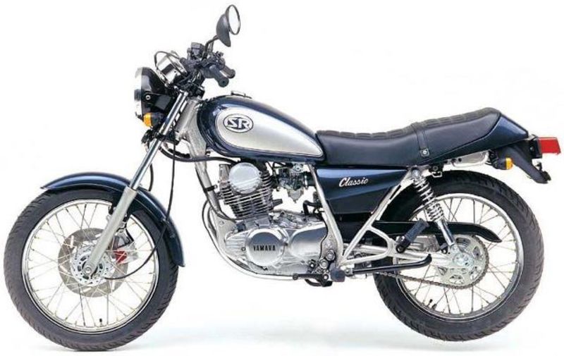 Yamaha-sr-250 restaurar