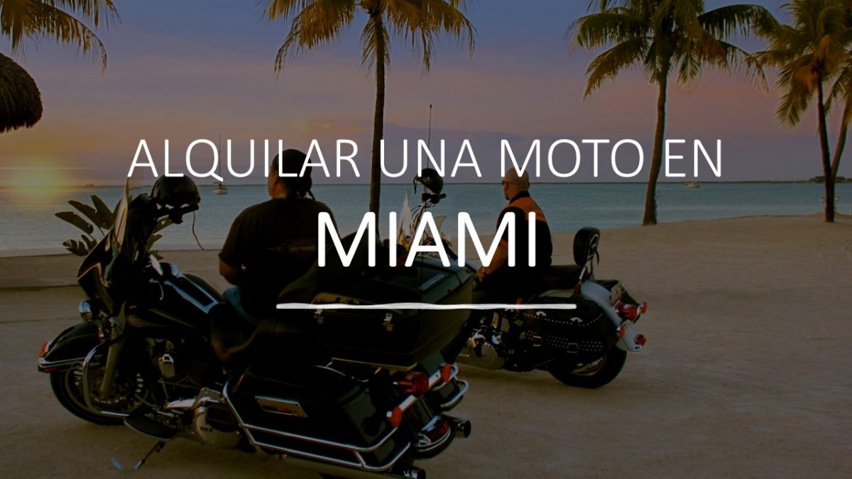 Alquilar moto Miami