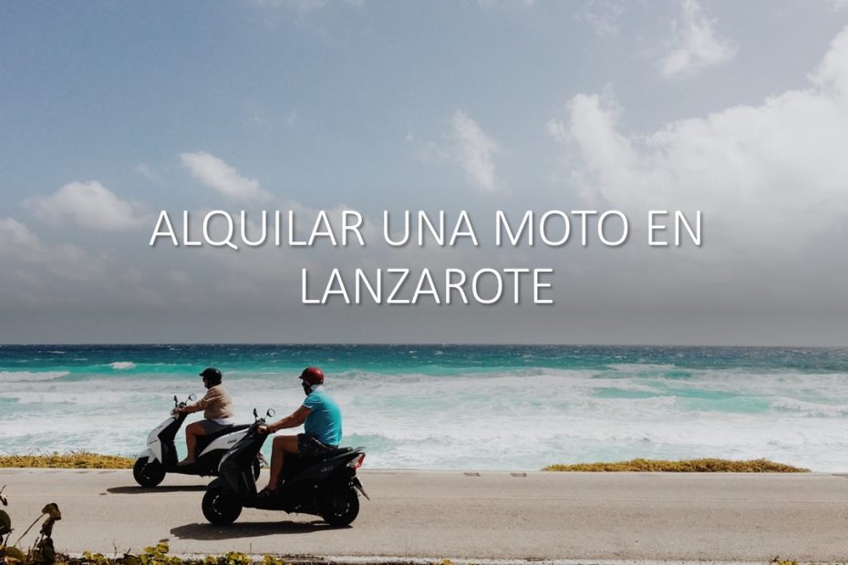 Alquiler moto Lanzarote