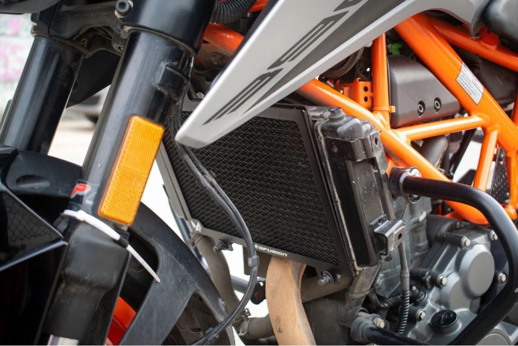 motorcycle engine cooling